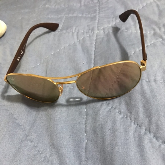 Ray Ban carbon fiber. Brown Eviator sun classes. - Picture 3 of 9